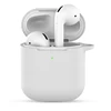 For Airpods2 Cover Protective Silicone Soft Case Shockproof Earphone Case with Ring Hook