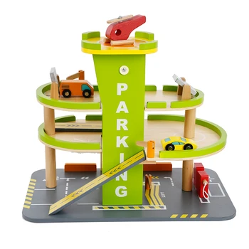 diy toy car parking garage