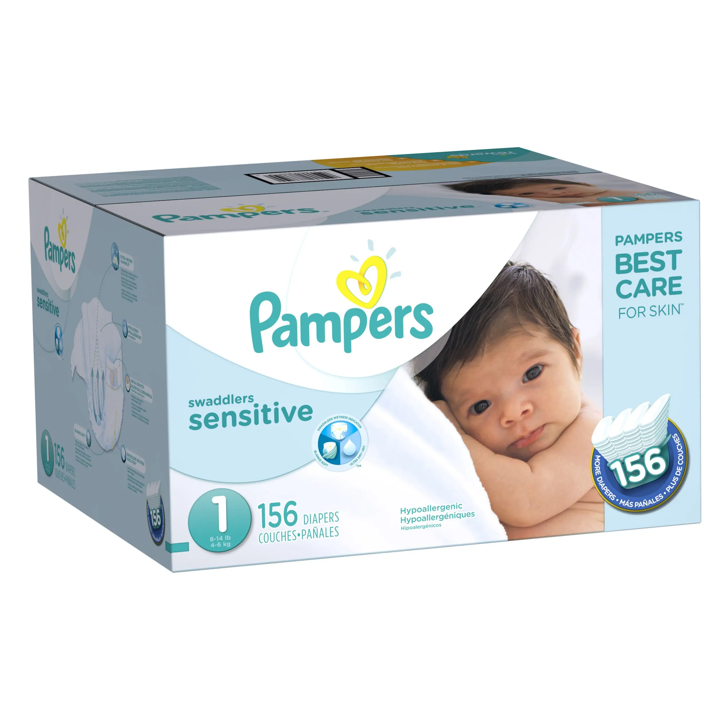 pampers swaddlers newborn 84 count