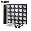 2017 New magic led matrix 5x5 rgbw decorative background light for wedding or dj set