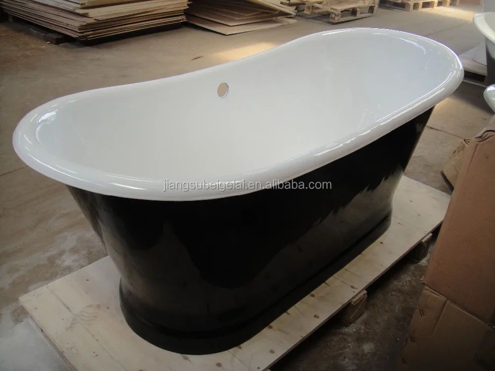 Big Size Classic Pedestal Cast Iron Spa Bathtub Bgl76 Buy Cheap Cast