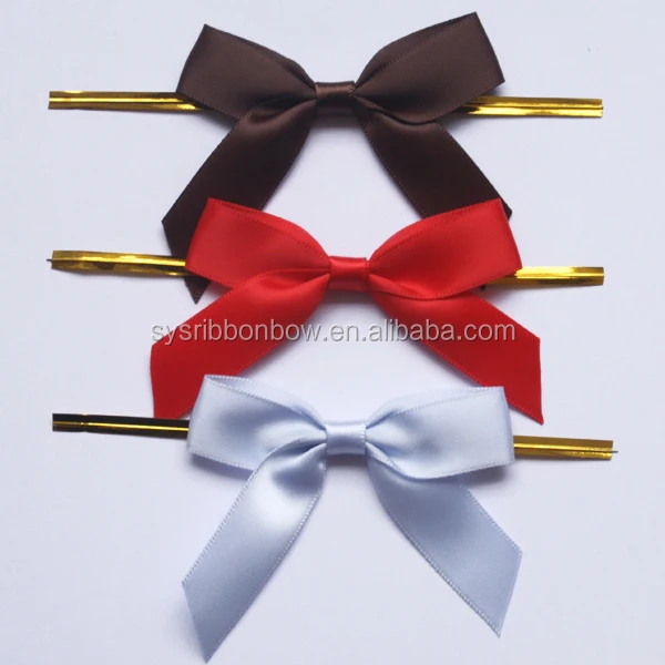 Professional Handmade Gift wrapping packaging adhesive ribbon bow