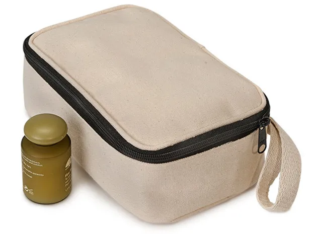 Wholesale Travel Bags Cosmetic Jute Makeup Linen Cosmetic Bag - Buy ...