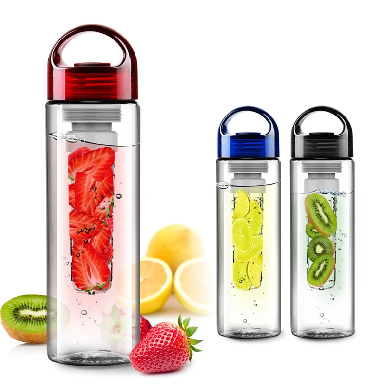 

China Supplier High Quality Filter Fruit Infuser Water Bottle, Customized color