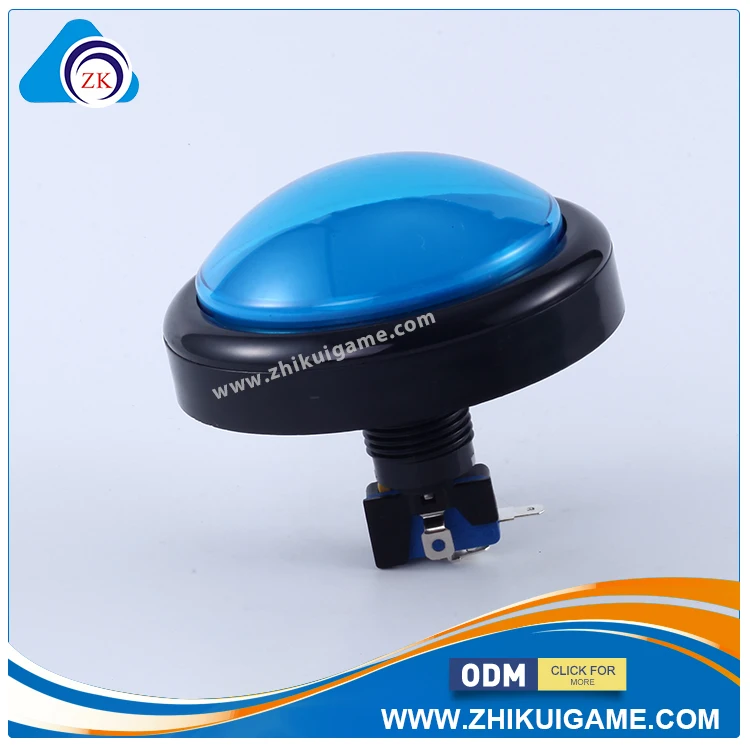 High Profit 100Mm Round Push Button Switch,12 V Led Light Push Button Switch