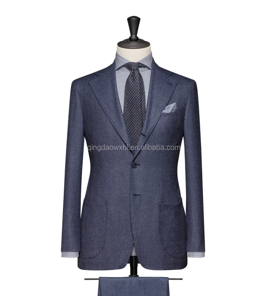 Full canvas slim pattern bespoke men's suit,custom tailor made suit 2 PIECES