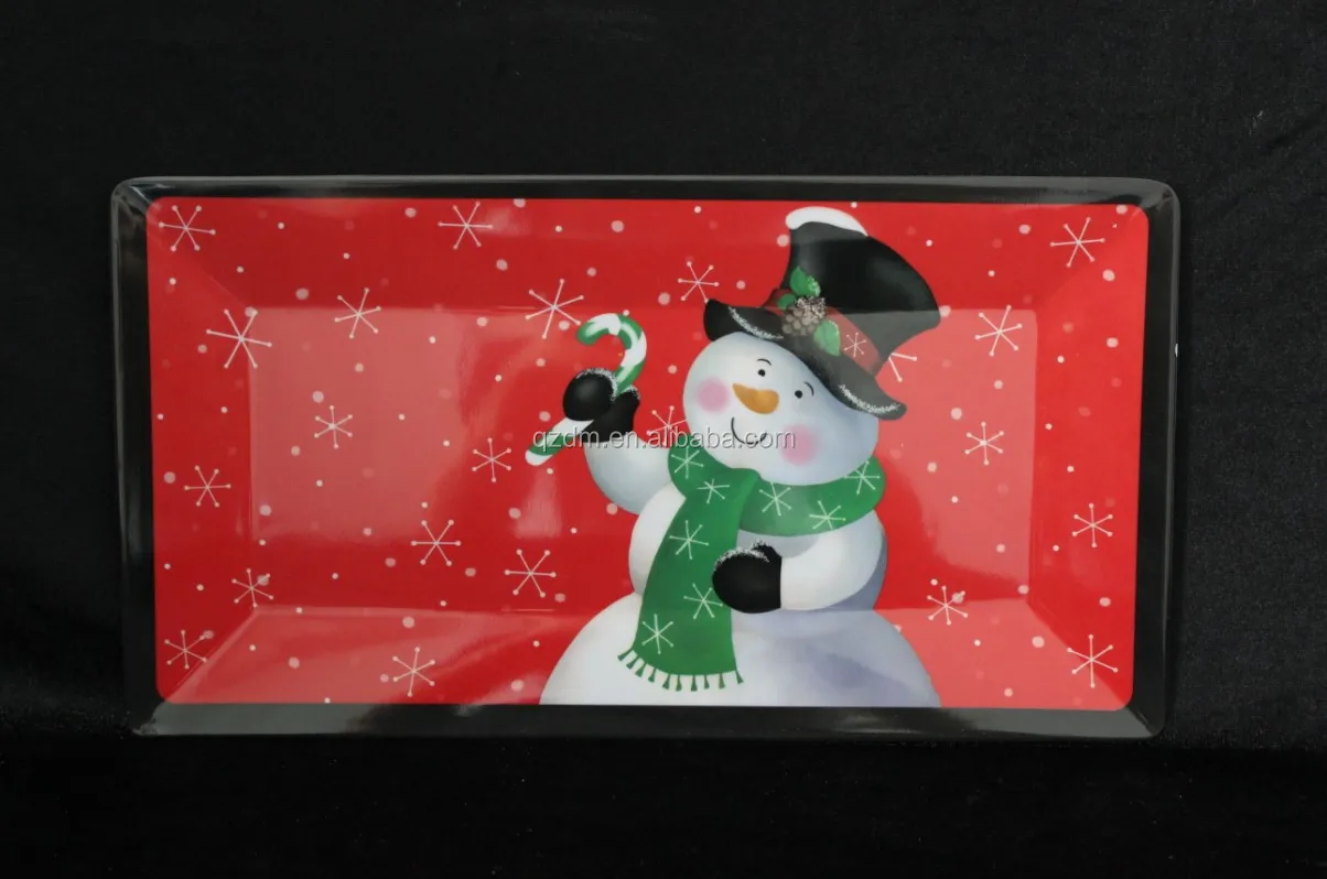 Christmas Melamine tray
