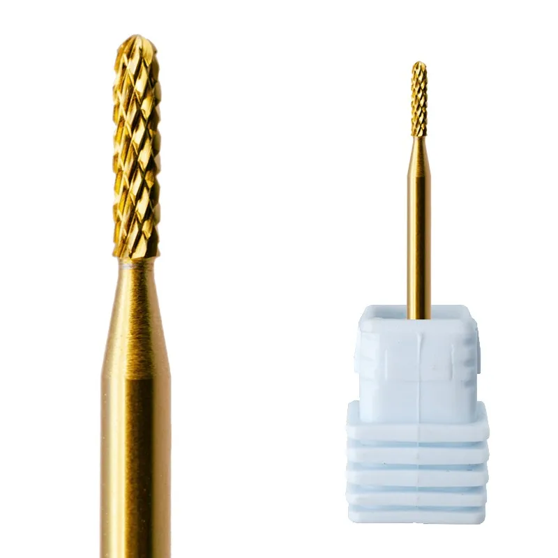 

Nail Drill Bit Carbide Round Top Cuticle CleanBit Electric Nail Drill Machine