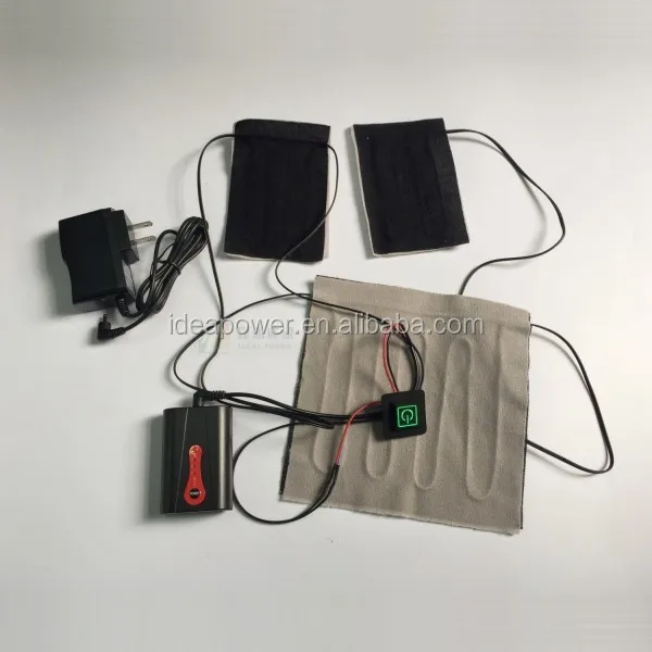 Diy Heated System For Clothing/vest Powered By 7.4v Rechargeable