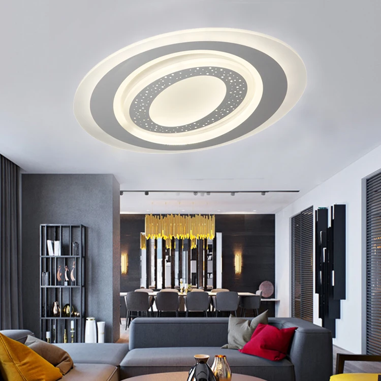 
Original design modern round acrylic led ceiling suspended lighting 