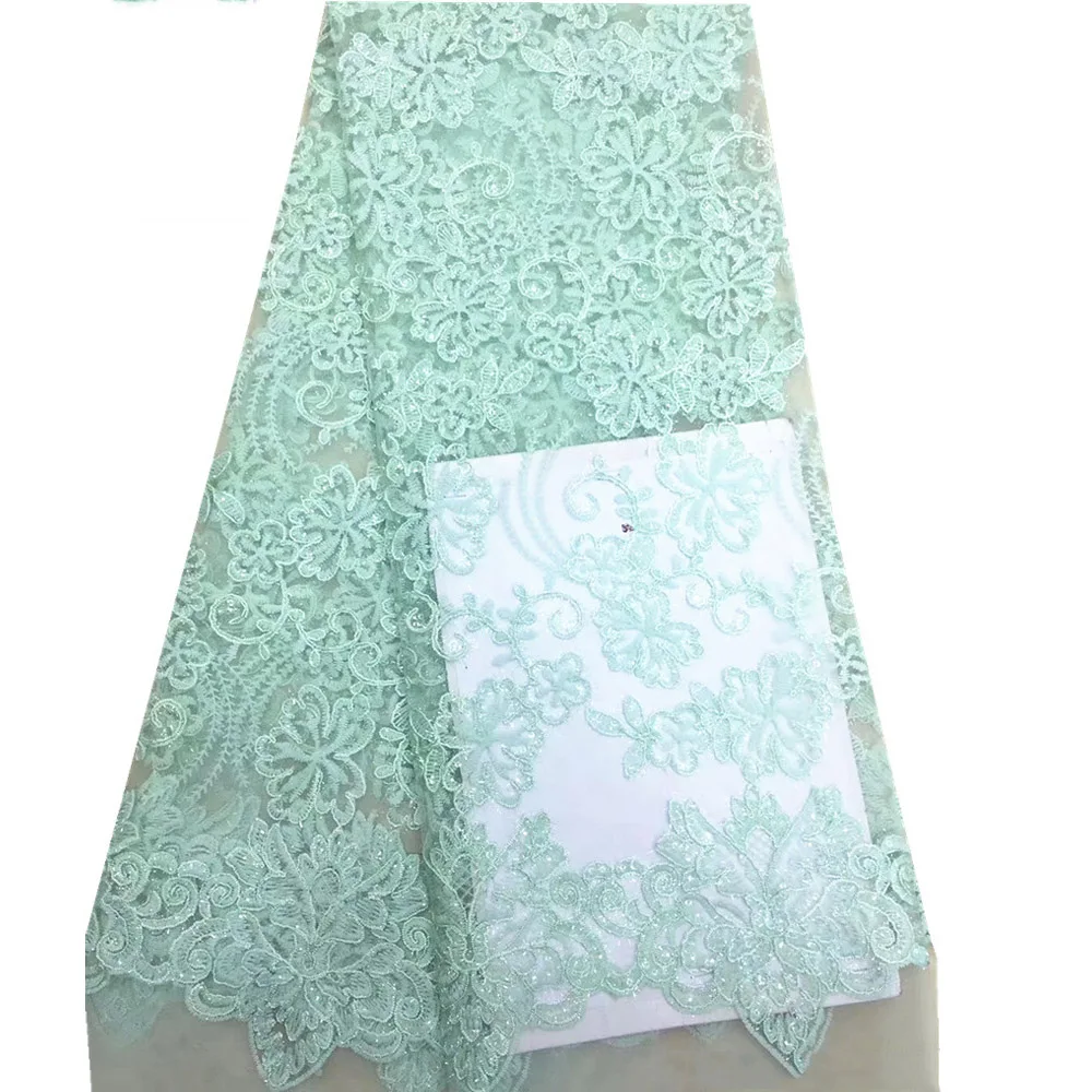 

Beautifical soft tulle fabric hand embroidery fabric tulle french lace ML1N750, Can be customized