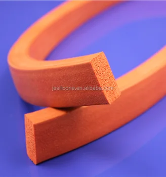 Rojo De Espuma De Silicona Caucho De Silicona De Esponja De Espuma