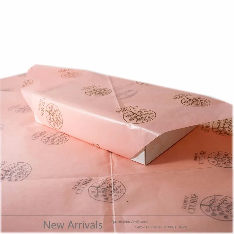 pink and brown wrapping paper