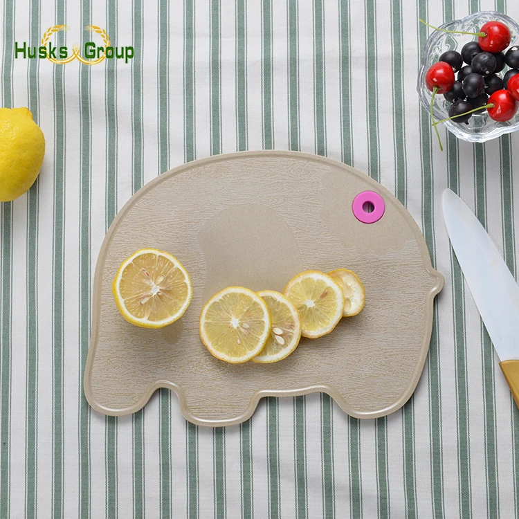 
Baby Food Supplement Household Small Rice Husks Cute Cutting Boards 