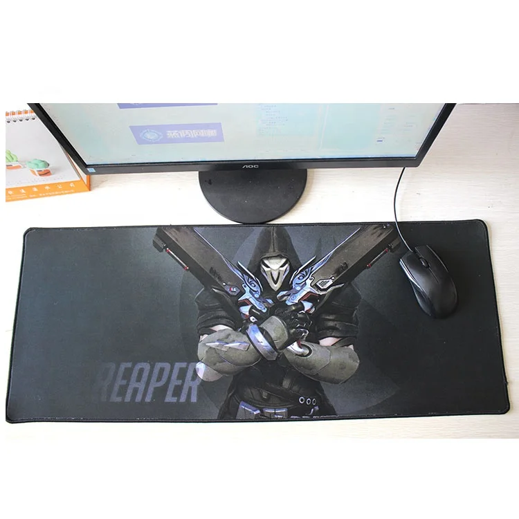 

New customized thickness and size big long computer mouse mat/mouse pad, All colors is available