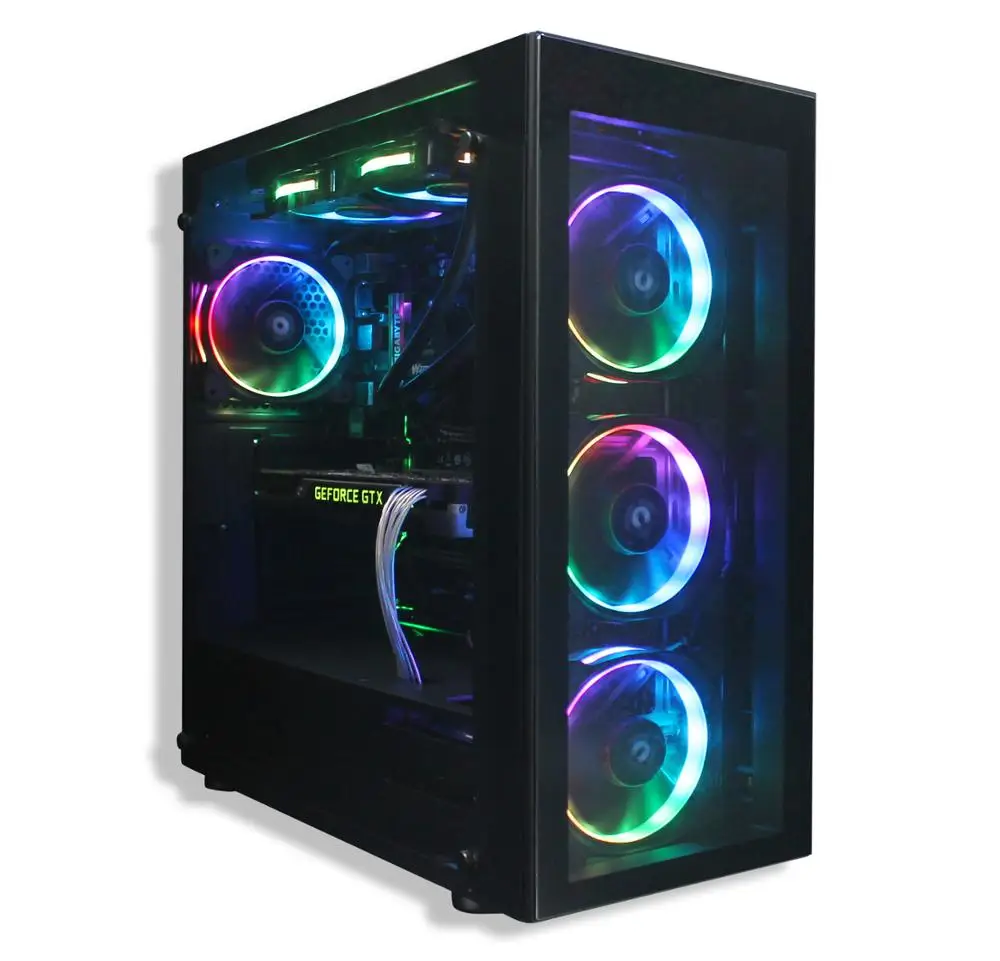 Корпус с РГБ подсветкой ДНС. Delux k9600rgb. Игровой корпус РГБ. Корпус Gamdias Aura gc2 (4 built-in 120mm ARGB Fan).