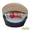 Audu 1 PC Holiday Rattan Round Canopy Bed