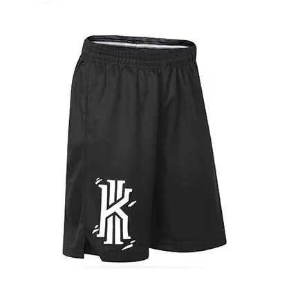 

boys black sports basketball shorts with logo