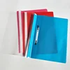 OEM & ODM A4 Report File With Flat Bar Mechanisum Clear Front Assorted Colors