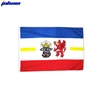 high quality hot sales15 years flag factory stock cheap price 100D polyester silk screen printing Mecklenburg Vorpommern flag