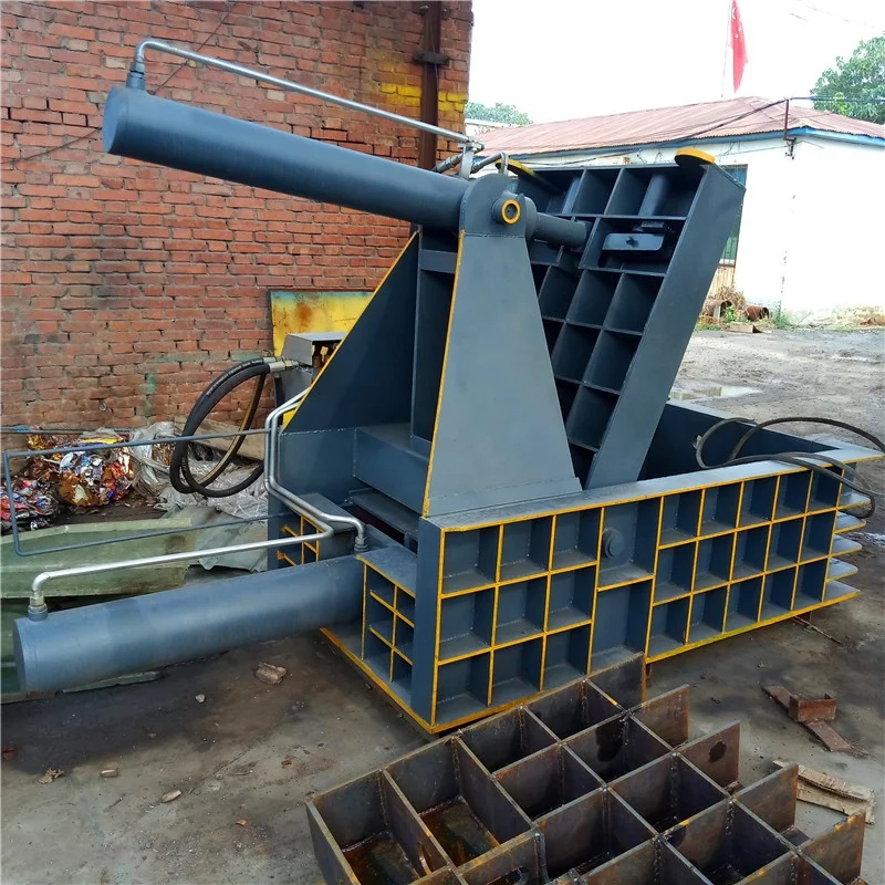 
High Efficiency Hydraulic Scrap Metal Swarf Shear Baler Machine 