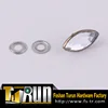 Hot brass stainless tubular stone rivets