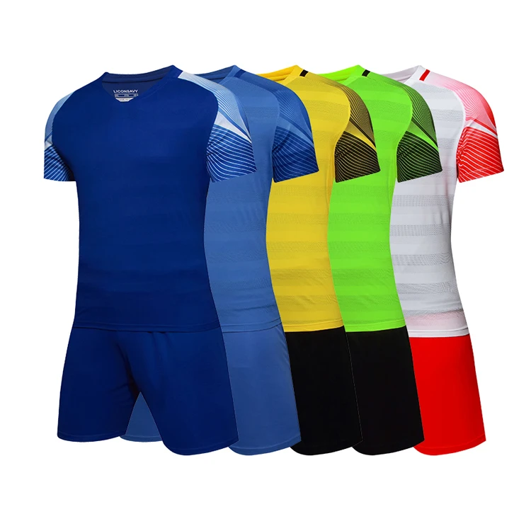 
China manufacturers team football training uniforms kit 