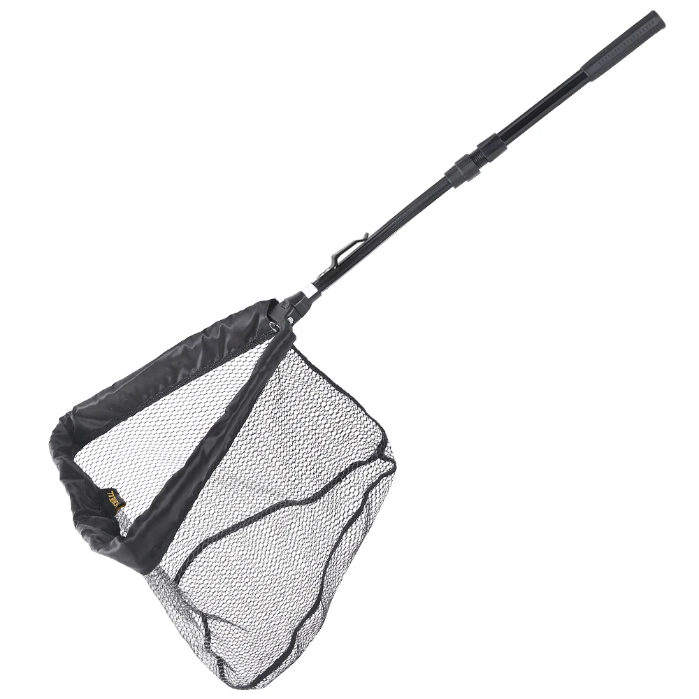 

Telescopic Lightweight Waterproof Rubber Fishing Landing Net, N/a