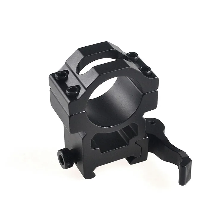 

Jialitte Hunting Flashlight accessories Optical Sight Bracket Picatinny Rail Rifle 25.4mm Ring Scope Mount, Black