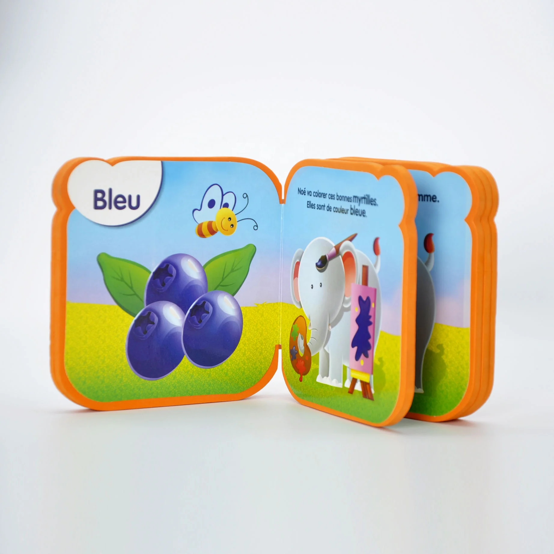 
Eco-friendly OEM China Paper Educational Children Story Reading Books borad book printing 