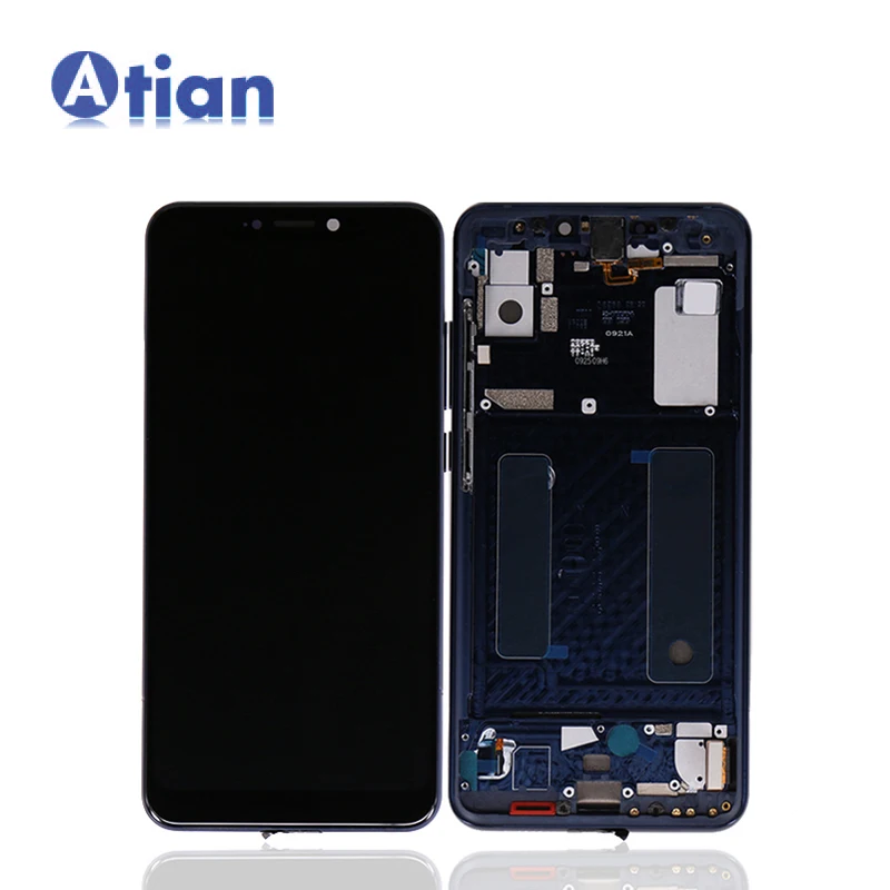 

Lcd Screen For Zte Axon 9 Pro lcd with Display Digitizer Assembly with Frame, Black