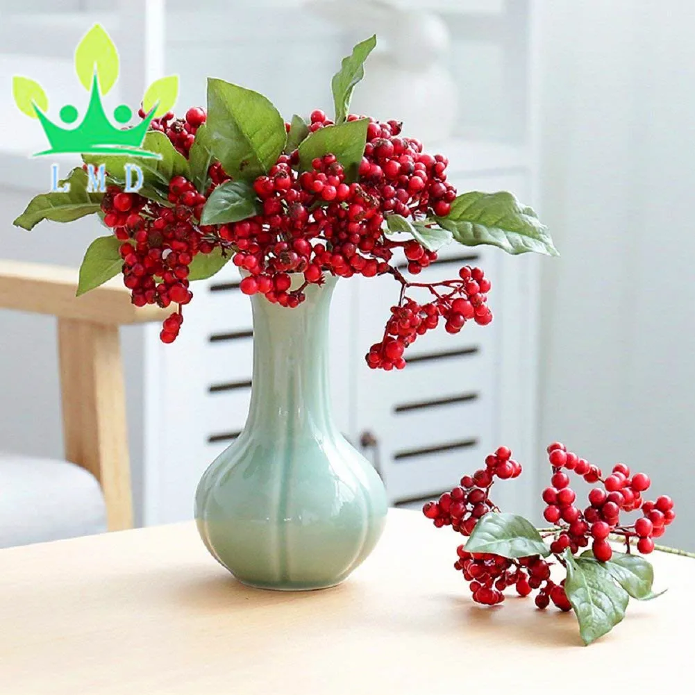 Artificial Flower Silk Berry Simulation Berries For Photography Props Brand New 