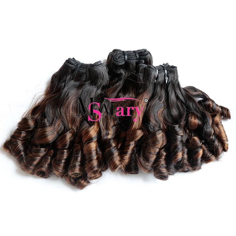 Ms Mary Double Drown Fumi Hair Weave Original Virgin Brazilian