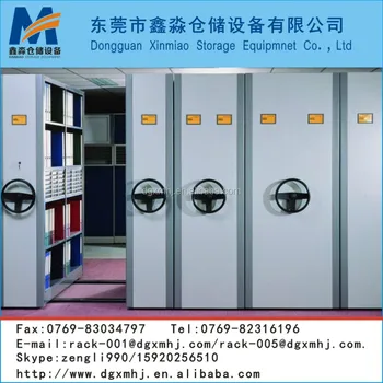 Mobile Compactor Mobile Shelving Storage High Density Cabinet
