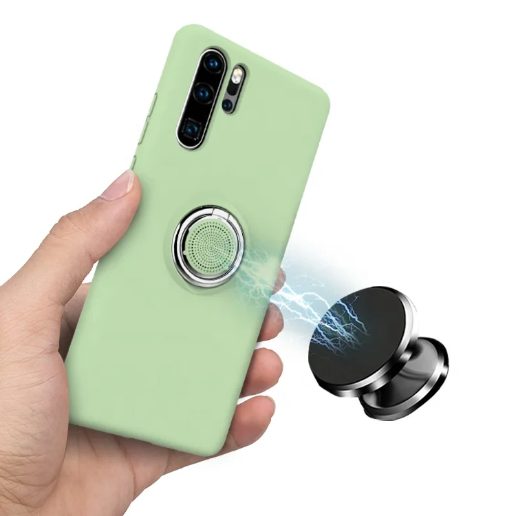 

offocial waterproof Silicone cell cover car mount kickstand Phone Case For Huawei P30 PRO