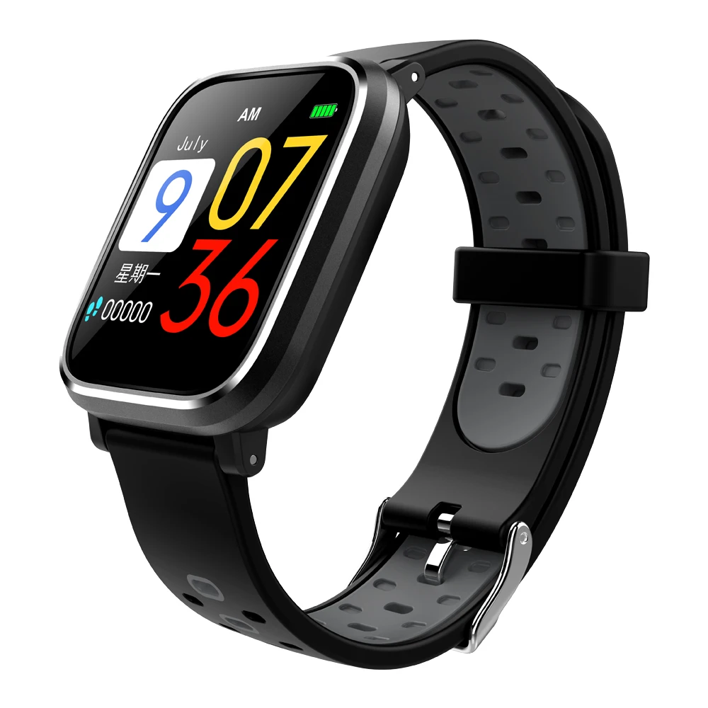 

High quality 0.96 inch color screen health fitness smart watch with blood pressure monitoring