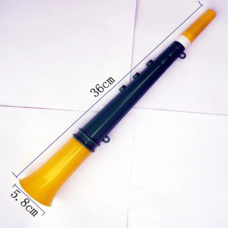 
2018 Russian sport football cheering plastic blow horns football fans horn 
