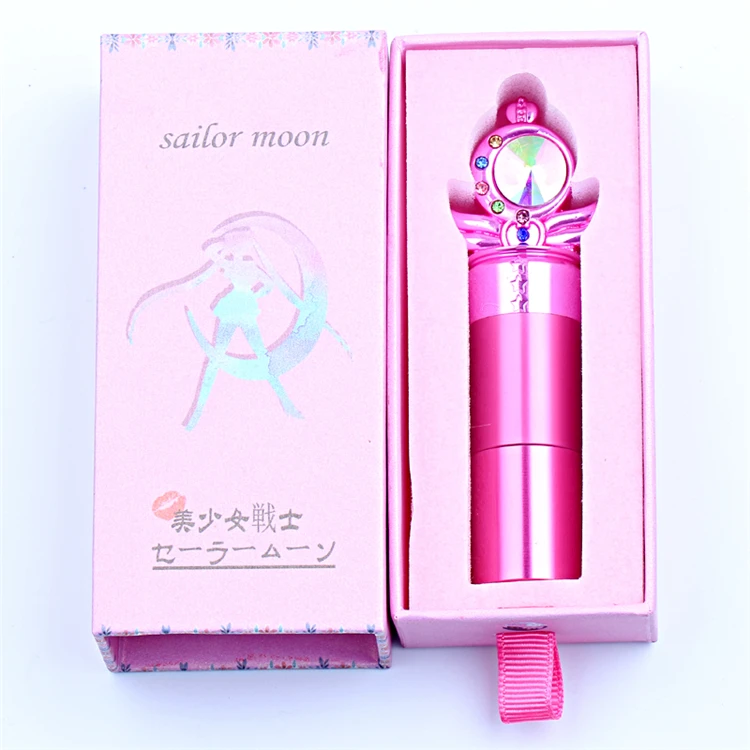 

5 Colors Makeup Lips Long Lasting Moisturizing Sailor Moon Sexy Red Metal Lipstick Lip Stick