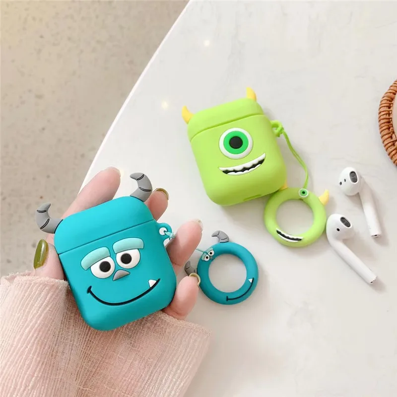 

Cute Cartoon Mickey Minnie Soft Silicone Doll Case For Apple for Airpods Case Wireless Toy Story, Colorful