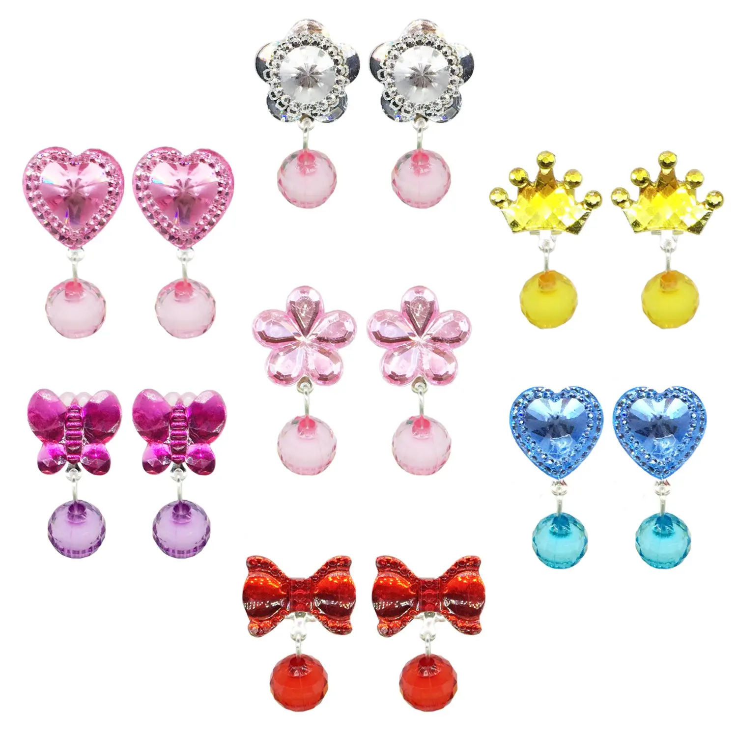 little girl play jewelry sets