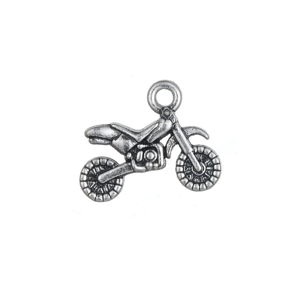 

Wholesale Cheap Metal Antique Silver Zinc Alloy Motorcycle Motorbike Custom Charm Jewelry Accessories