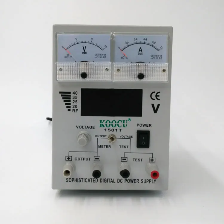 KOOCU power test regulated 1501T DC Power Supply for Mobile phone repair and Electronic Repair Services