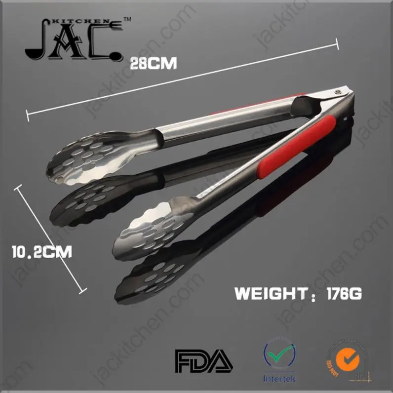 Kitchen Accessoriesstainless Steel Bbq Scissor Tongs