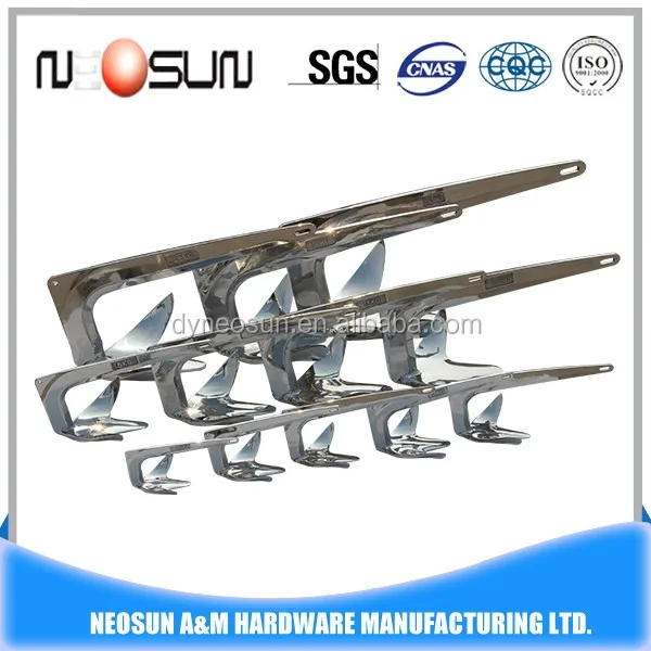 Stainless steel 1kg 2kg 2.5kg 3kg 3.5kg 5kg 10kg 15kg 20kg 25kg 30kg 50kg bruce boat anchor
