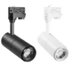 5 Years Warranty Professional LED track Lighting 2/3/4 wires Track System 15W 20W 30W dimmable COB LED Track Spotlights