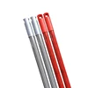 LZ plastic color italian screw wooden broom stick with pvc cover