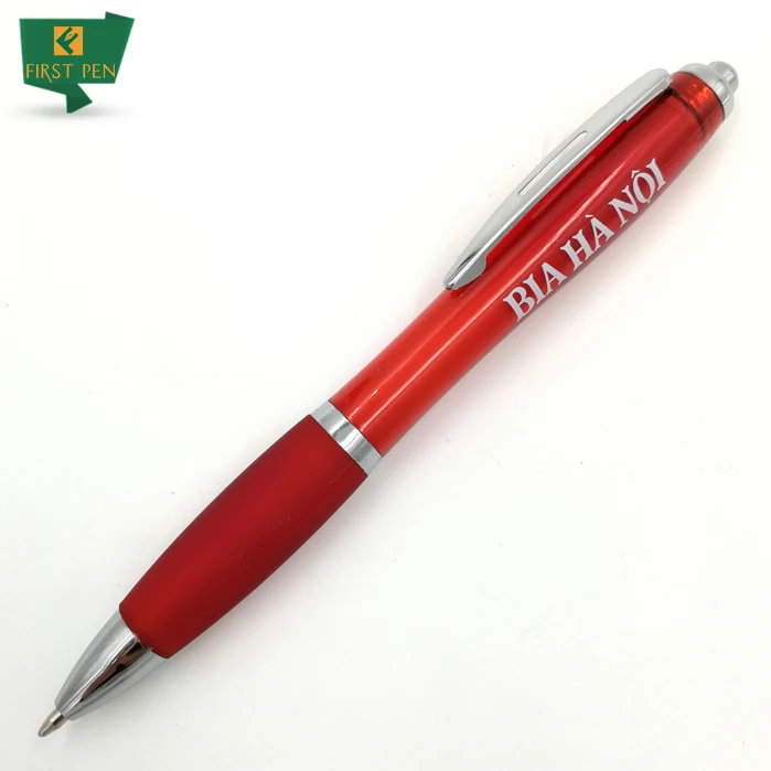 Promotional Light Logo Pen Laser Engraved Logo Pen With Stylus Touch