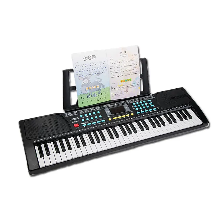 

China oem professional electronic piano music keyboard, Black/pink