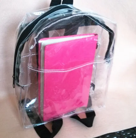
Transparent Clear PVC Backpack for Kids 