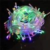Home decoration copper led string light 10meters 100led christmas light for celebration